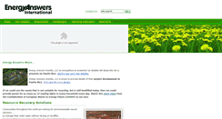 Desktop Screenshot of energyanswers.com